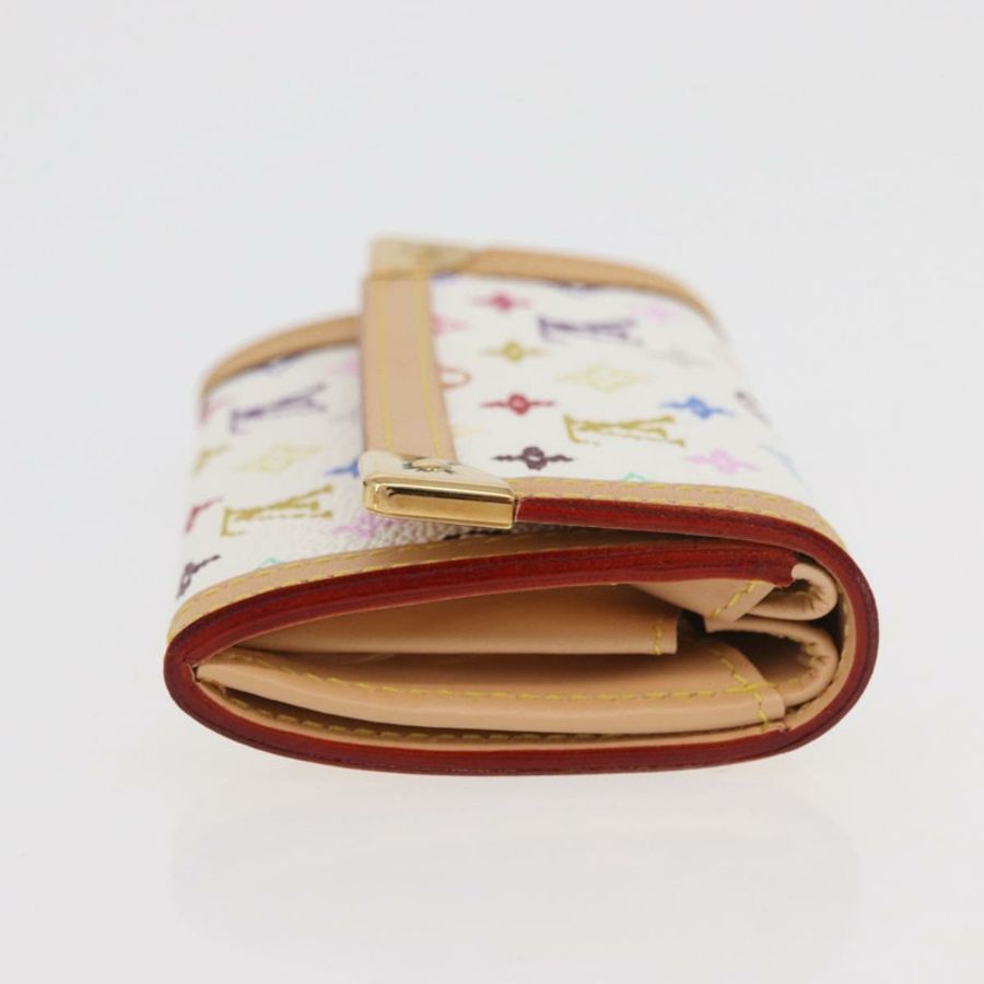 【日本直送】路易威登 多色 Porte Monnaie Pla 零錢包 白色 M92657 正品 YKZ1168V-2