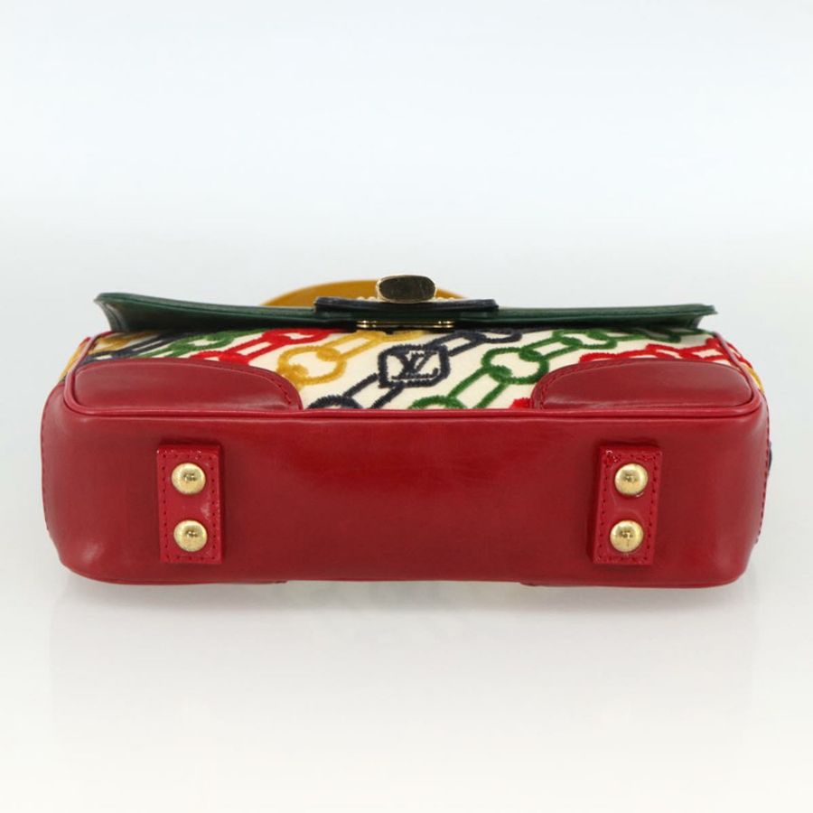 【日本直送】路易威登 Monogram 天鵝絨鏈條 Dolly Pochette 手拿包 M95208 正品 YKZ1575SM-4