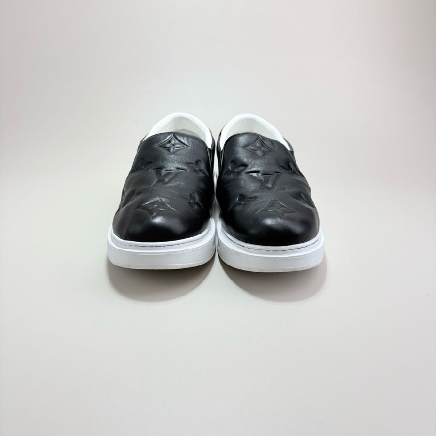 LOUIS VUITTON LV BEVER HILLS黑白一脚蹬板鞋-1