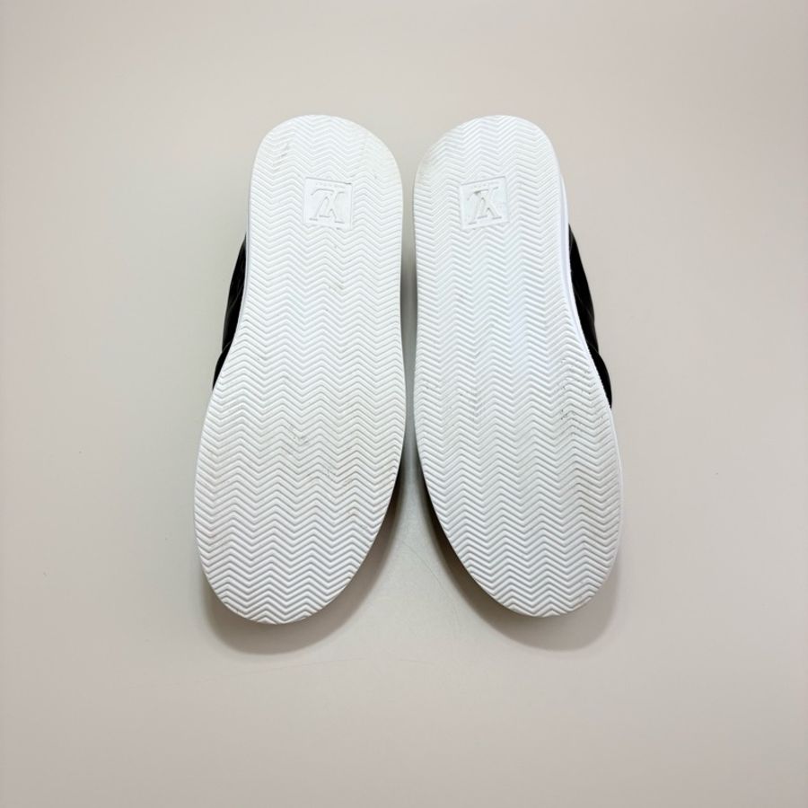 LOUIS VUITTON LV BEVER HILLS黑白一脚蹬板鞋-7