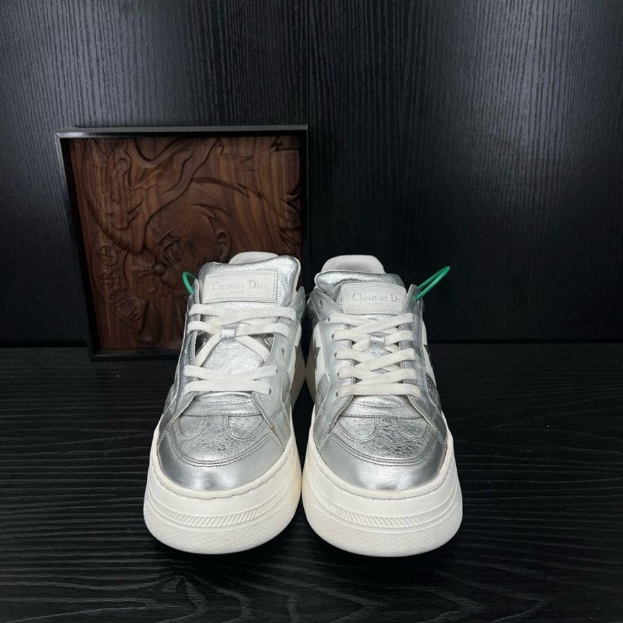DIOR 迪奥 cd 白銀37碼-1