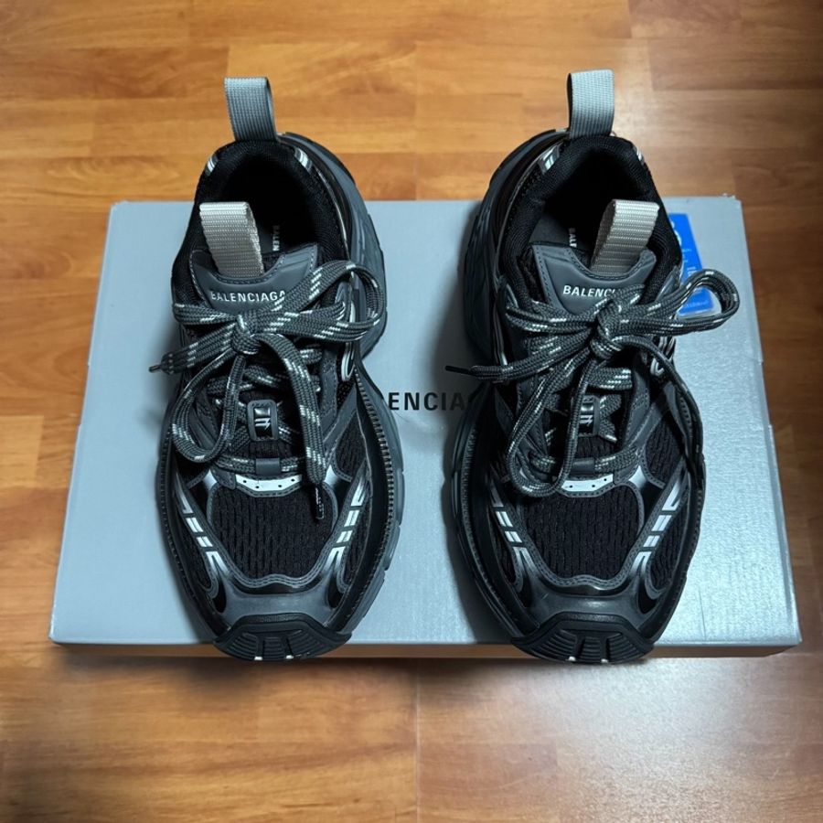 Balenciaga正品老爹鞋6XL巴黎世家做舊女款 黑色 37碼-2