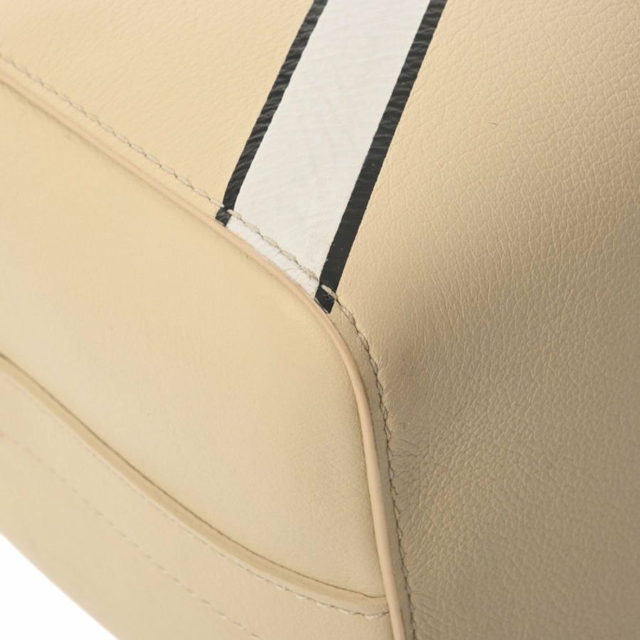 路易威登 City Keepall 2022 春夏款奶油色 M59670 男女小牛皮單肩包 A級二手 Ginzo-8