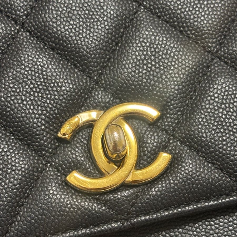 ［二手正貨］Chanel business affinity bag郵差包中號25cm-8