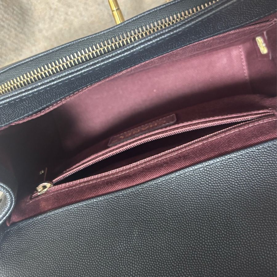 ［二手正貨］Chanel business affinity bag郵差包中號25cm-20