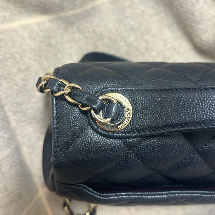 ［二手正貨］Chanel business affinity bag郵差包中號25cm-27