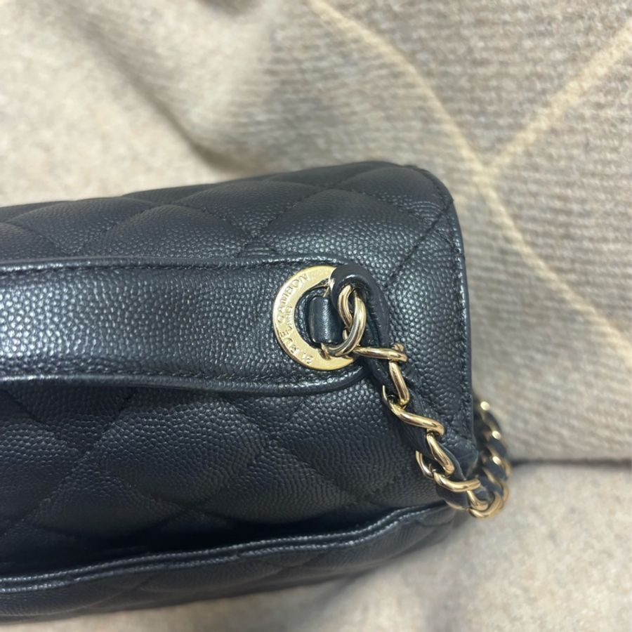 ［二手正貨］Chanel business affinity bag郵差包中號25cm-28
