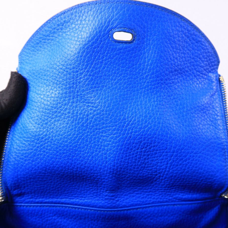 HERMES Clemence皮革Lindy 30肩背袋-14