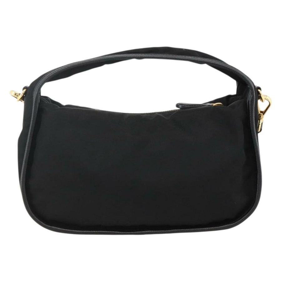 【日本直送】PRADA 尼龍雙肩包 黑色 金色 正品 172342SAV-1