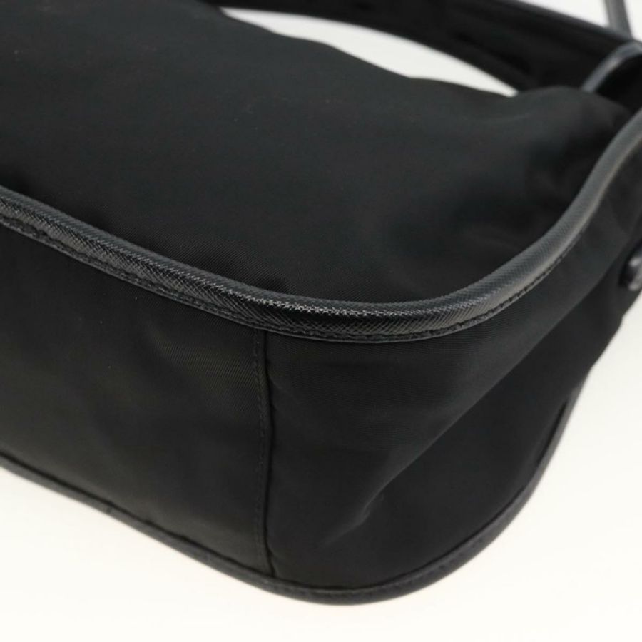 【日本直送】PRADA 尼龍雙肩包 黑色 金色 正品 172342SAV-17