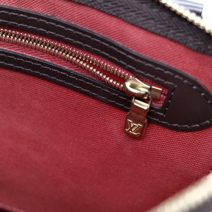 Louis Vuitton 路易威登 Speedy 25 肩帶款 棋盤格 手提包 斜挎包-29