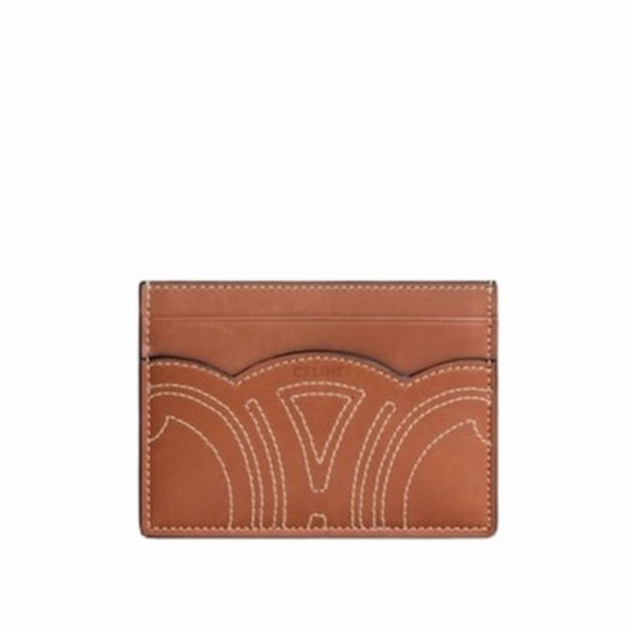 Celine 女士 絎縫卡夾均碼碼10cm*0.5cm*8cm-3