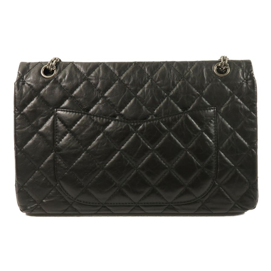 CHANEL 牛皮皮革2.55 Large鏈帶肩背袋-1
