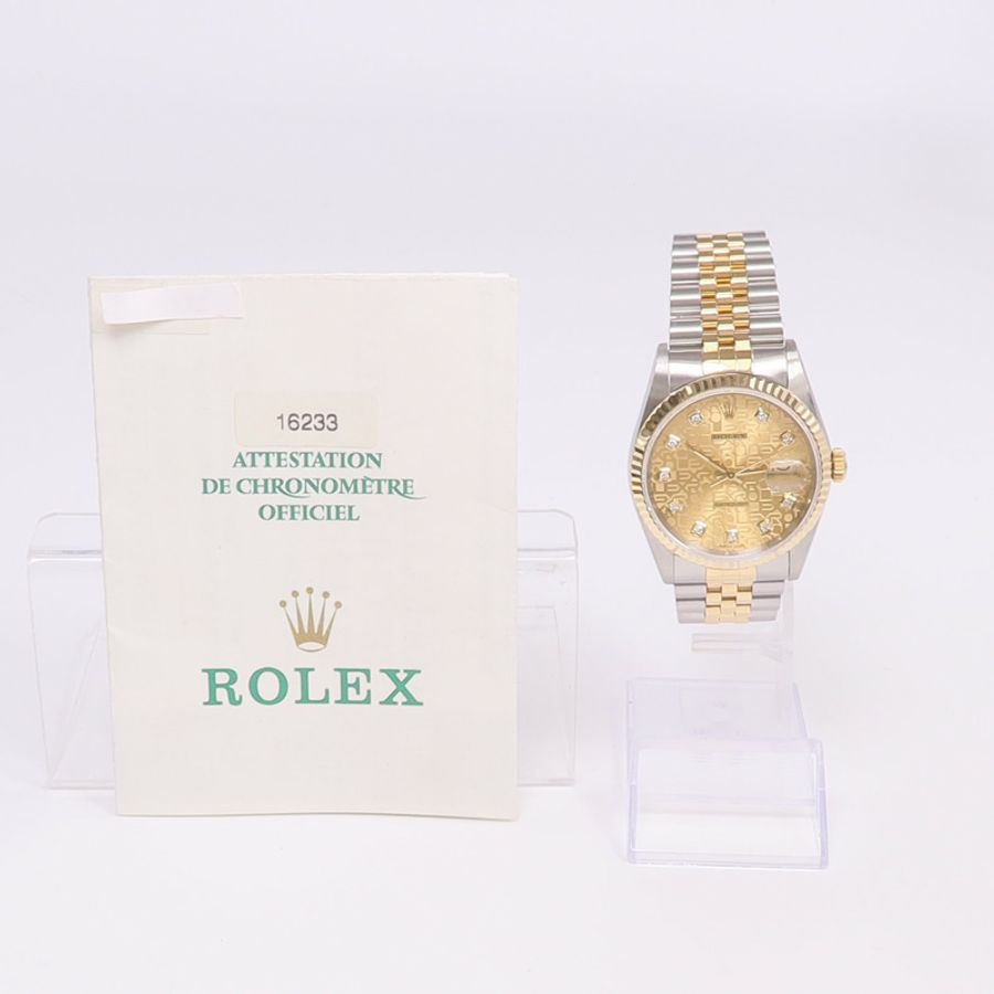 ROLEX Datejust 16233J-16