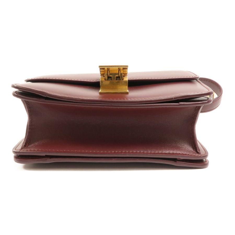 CELINE 牛皮皮革Mini Classic Box肩背袋-3