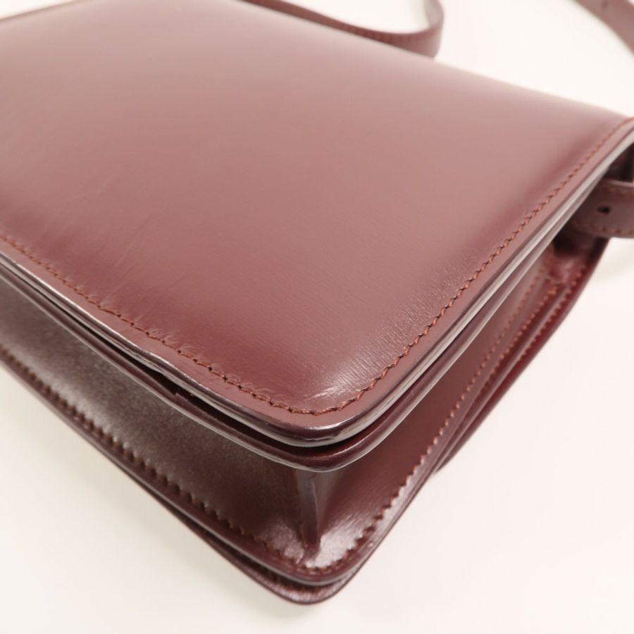 CELINE 牛皮皮革Mini Classic Box肩背袋-11