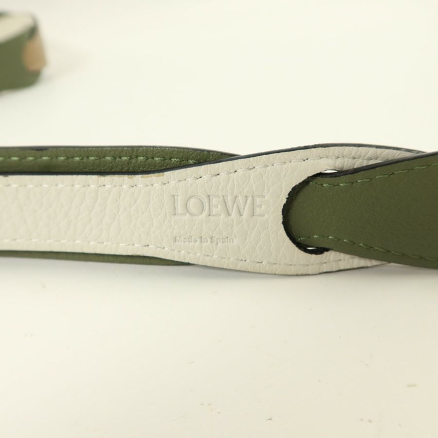 LOEWE 羊皮皮革Shoulder Strap肩帶-7