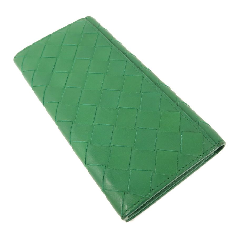 BOTTEGA VENETA 羊皮皮革Intrecciato Long Wallet長錢包-3