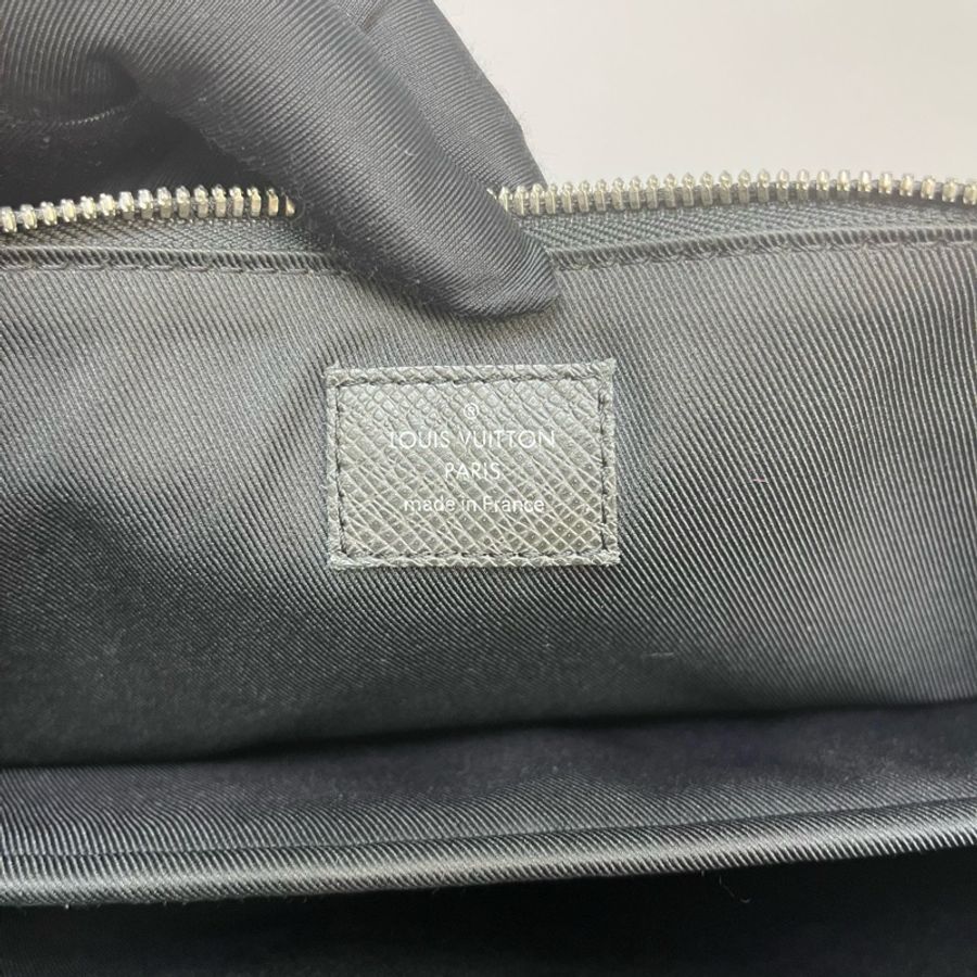 LV路易威登ANTON SOFT黑色公文包全皮手提包单肩包17年编码-6