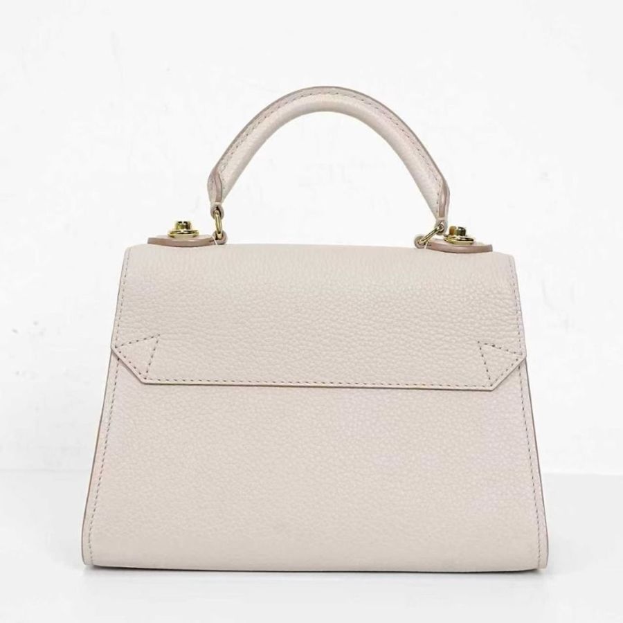 LV TWIST ONE HANDLE 小號 奶茶色斜背包25*17*11cm 95新 配件塵袋 肩帶 鏡子-3