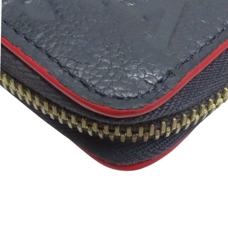 深藍色 原花牛皮 Zippy 拉鍊長夾 M62121【LOUIS VUITTON LV 路易威登】 M62121-10