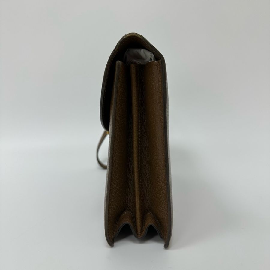 【赫蒂國際精品】Gucci古馳 棕色復古信封包 手拿包 vintage-5