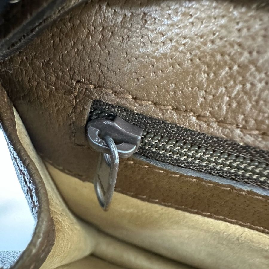 【赫蒂國際精品】Gucci古馳 棕色復古信封包 手拿包 vintage-23