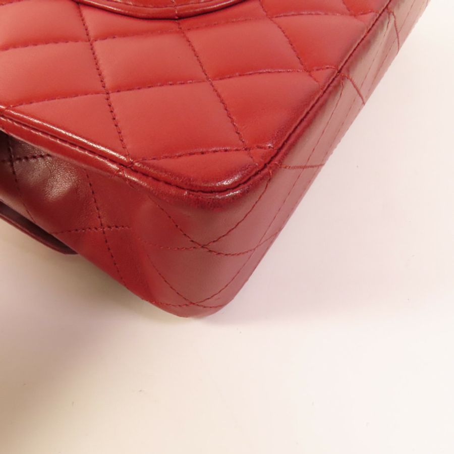 CHANEL 羊皮皮革Classic 25鏈帶肩背袋-13