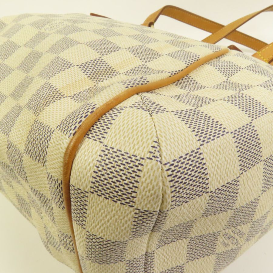 LOUIS VUITTON Damier Azur Totally PM肩背袋-9