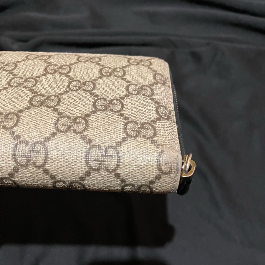 Gucci經典老花金釦長夾（附台灣購證）-10