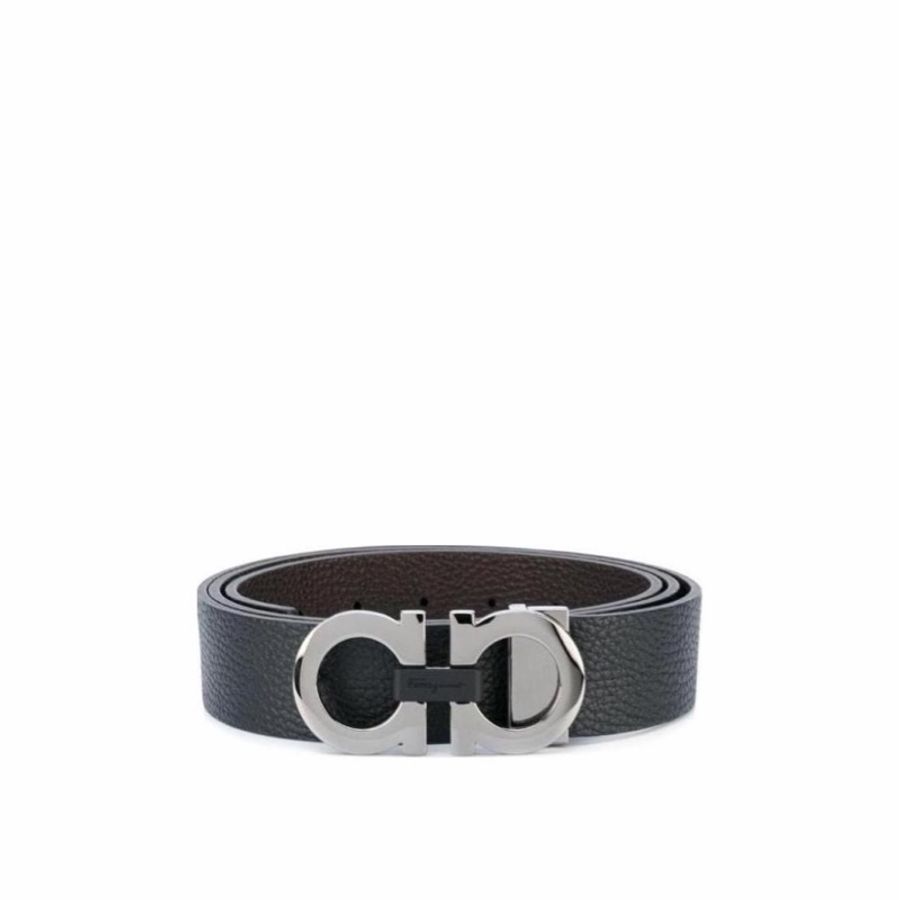 Salvatore Ferragamo 男士 Gancini雙面搭扣腰帶80 85 90 95 100 105 110 115碼3.5cm-3