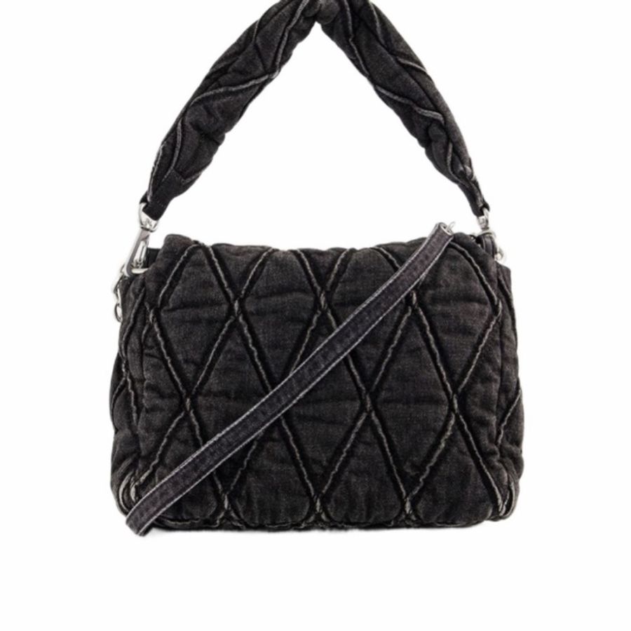 Diesel 女士 徽標單肩包均碼碼常規、27cm*11cm*20cm-5