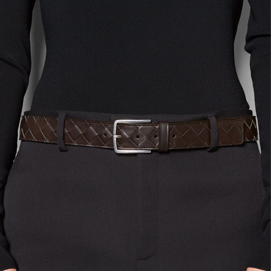 Bottega Veneta 男士 徽標腰帶80 85 90 95 100 105 110 115 120碼3.5cm-1
