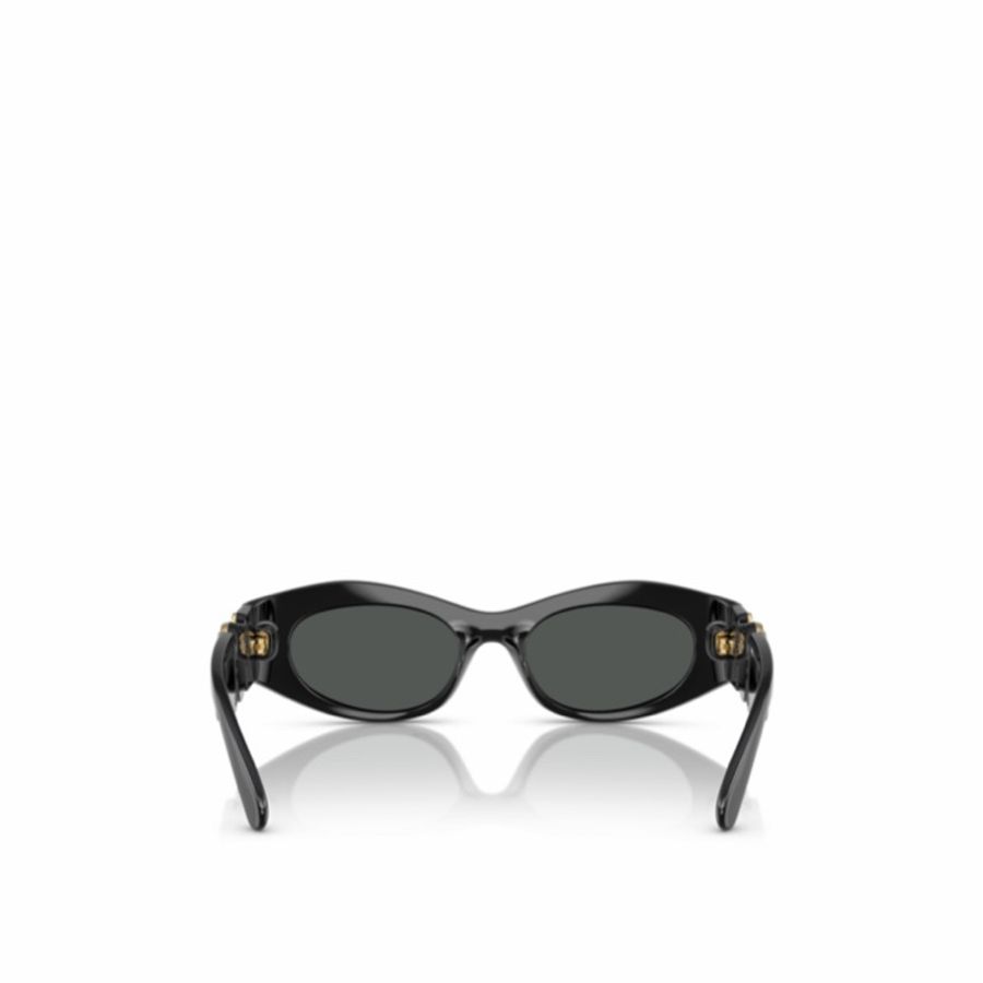 Versace 女士 徽標太陽鏡51 均碼碼橋寬: 1.8cm; 鏡腿長: 14cm; 鏡片直徑: 5.1cm-1