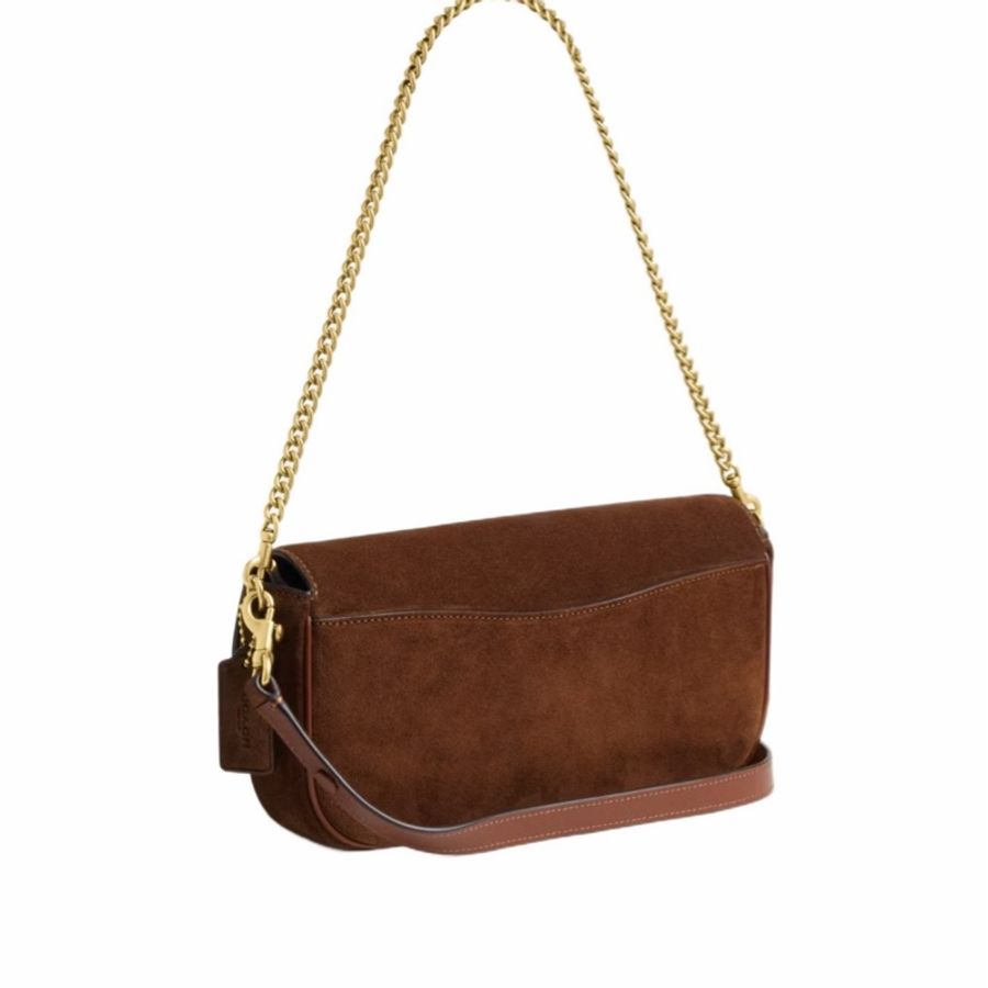 Coach 女士 BROOK 翻蓋鏈條單肩包均碼碼23.5cm*4.5cm*12cm-1
