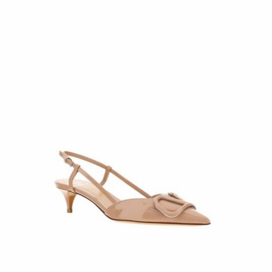 Valentino 女士 VLOGO SIGNATURE 高跟涼鞋34 34.5 35 35.5 36 36.5 37 37.5 38 38.5 39 39.5 40 40.5 41 41.5 42碼-0