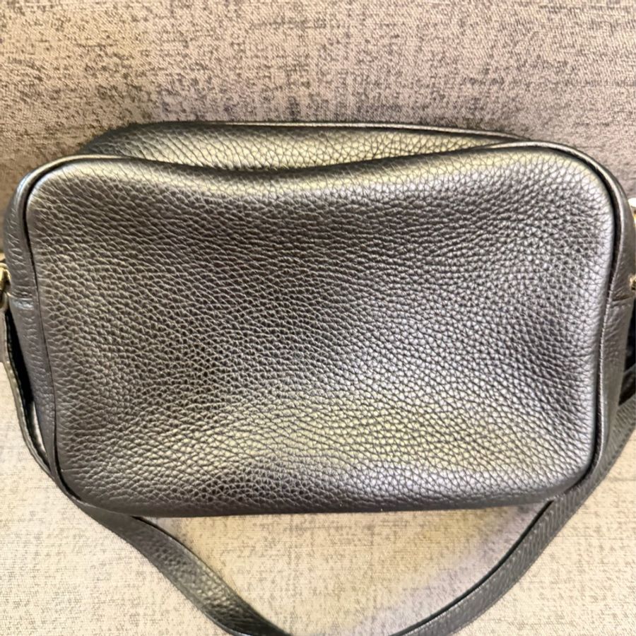 Gucci 黑色相機包 308364-2