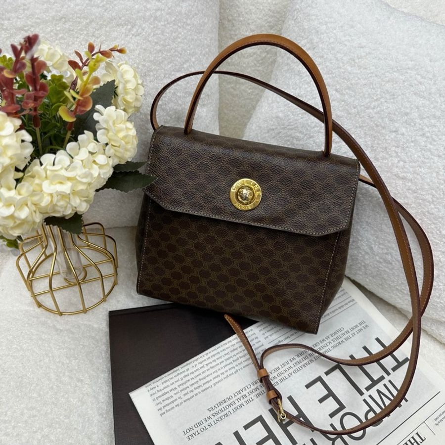 【赫蒂國際精品】Celine 賽琳 經典凱莉包 vintage-0