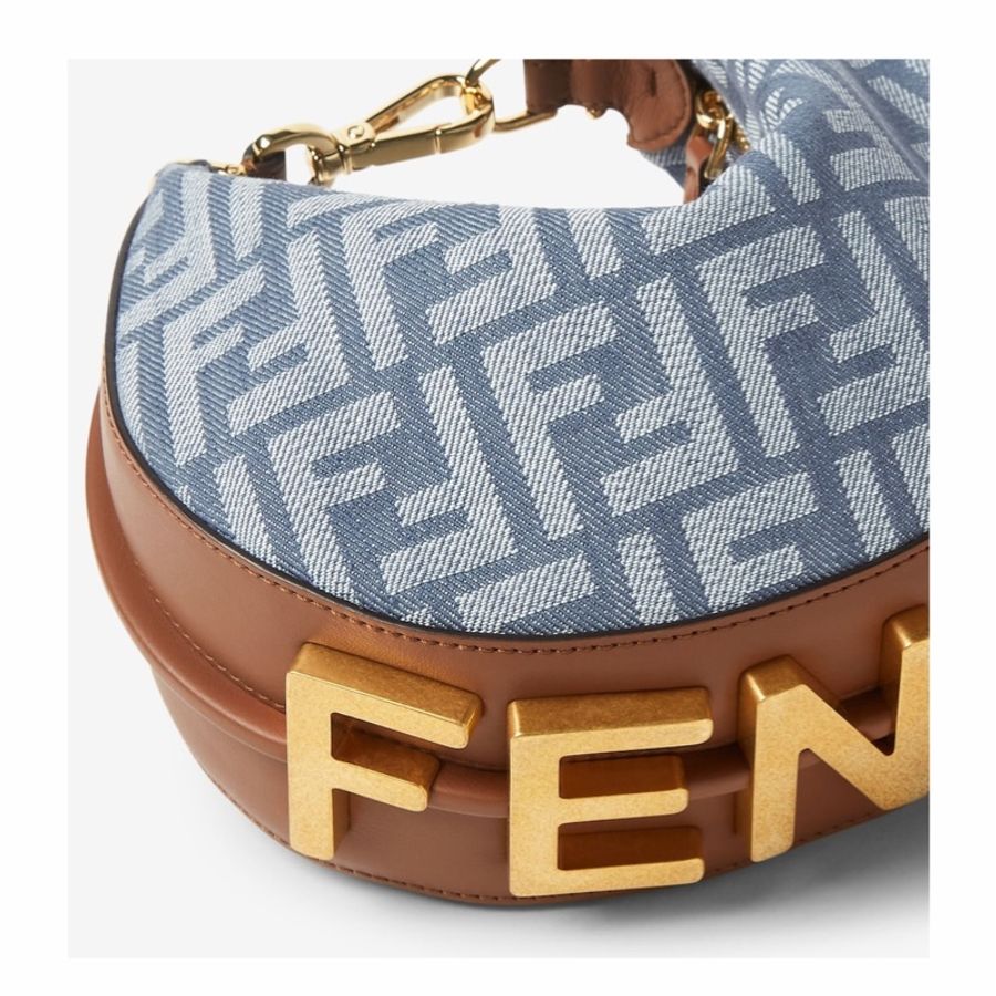 Fendi 女士 Fendigraphy迷你包均碼碼MINI、20cm*7.5cm*13cm-2