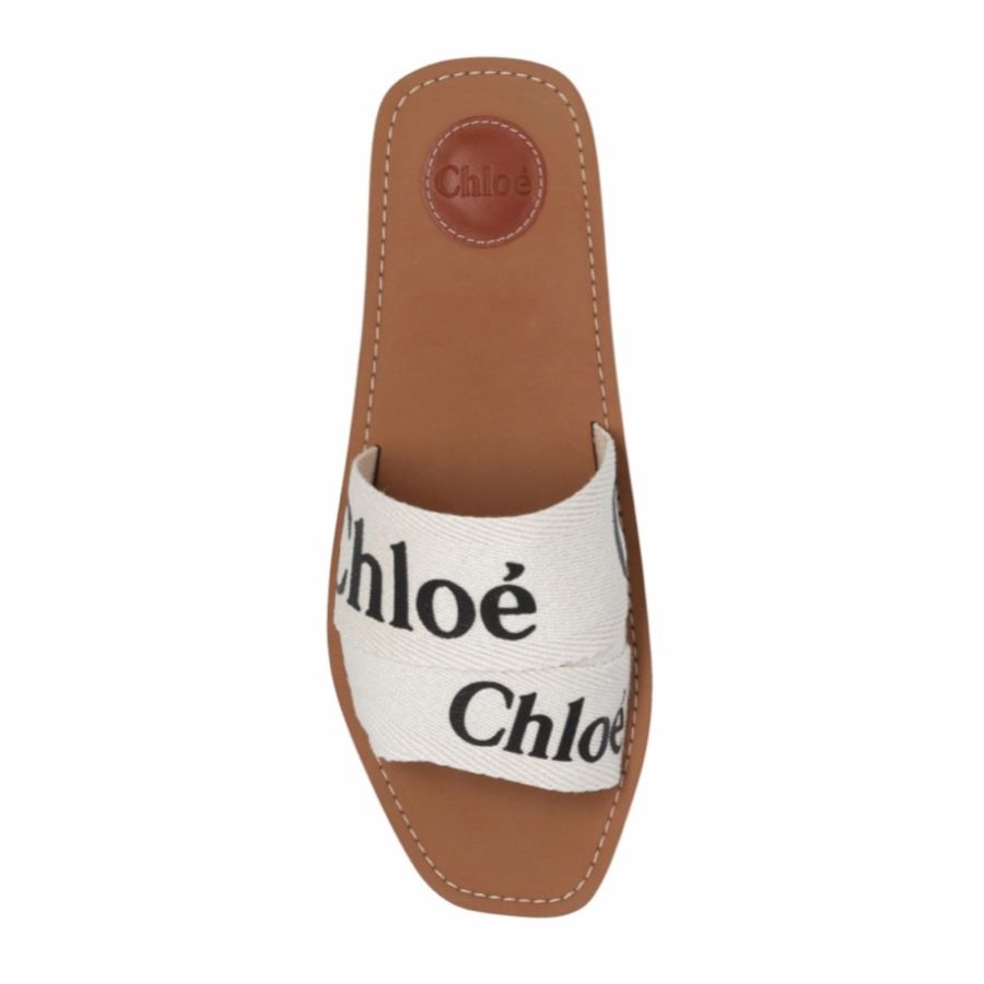 Chloe 女士 Woody logo印花涼鞋34 35 36 37 38 39 40 41 42碼-4