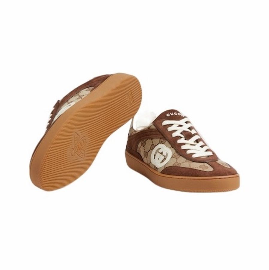Gucci 男士 互扣式雙G運動鞋UK-5 UK-5.5 UK-6 UK-6.5 UK-7 UK-7.5 UK-8 UK-8.5 UK-9 UK-9.5 UK-10 UK-10.5 UK-11 UK-11.5 UK-12 UK-13 UK-14 UK-15碼-4