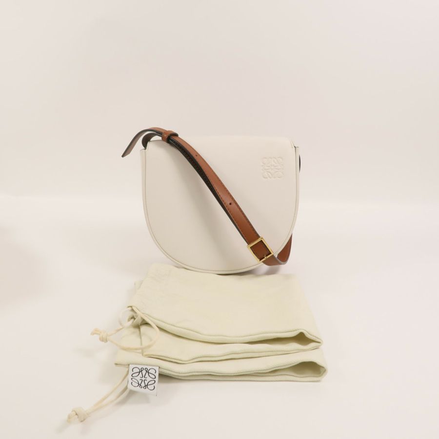 LOEWE 牛皮皮革Heel Duo肩背袋-9