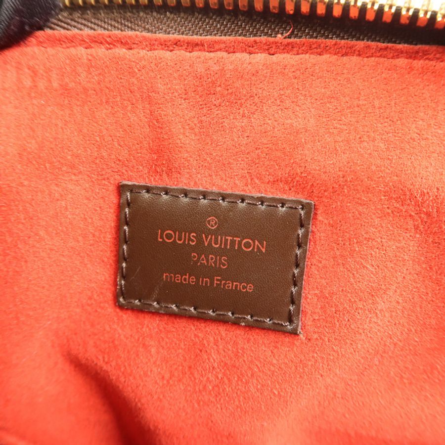 LOUIS VUITTON Damier Trevi金扣手挽肩背兩用袋-5