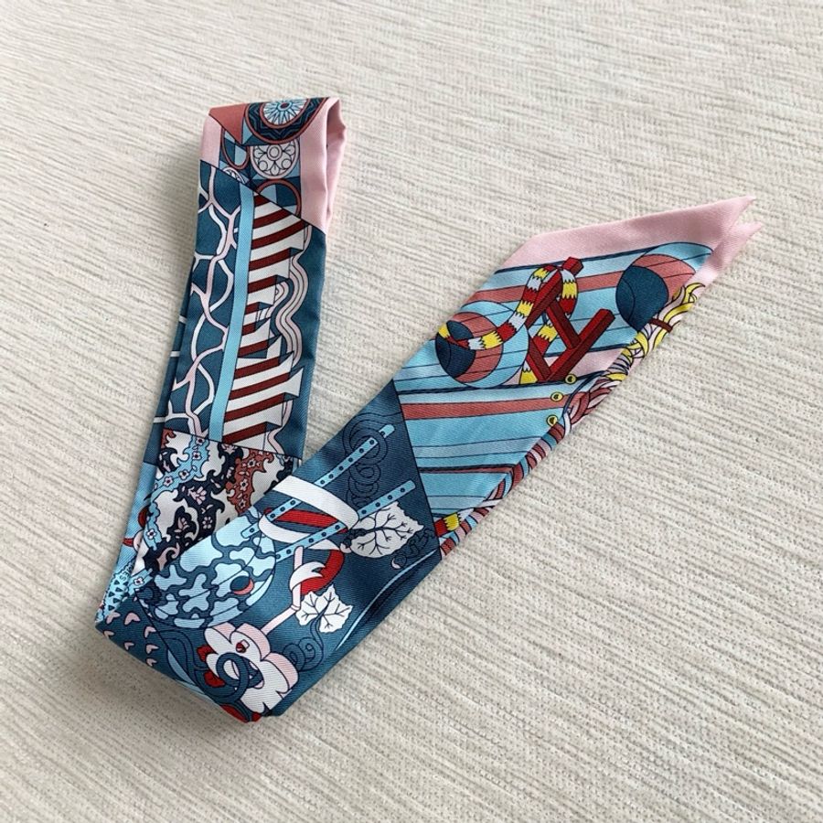Hermes 愛馬仕 從洋傘到對決 Twilly 絲巾-1