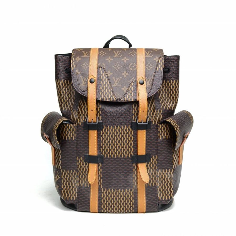 LOUIS VUITTON LOUISVUITTONChristopher雙肩包nigo聯名2020肩背包-0