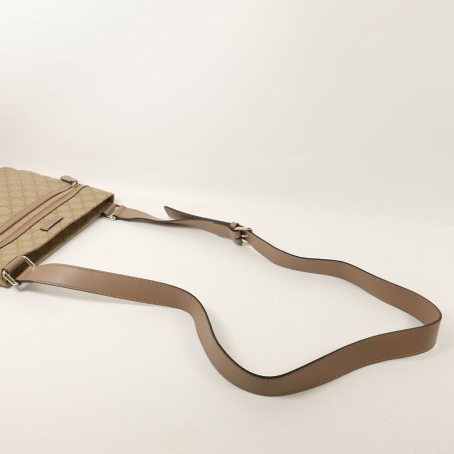 GUCCI 塗層帆布GG Supreme Shoulder Bag肩背袋-9