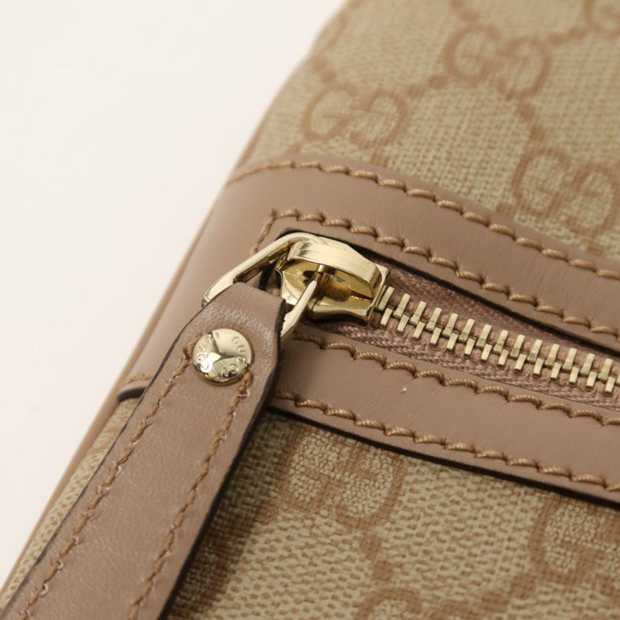 GUCCI 塗層帆布GG Supreme Shoulder Bag肩背袋-10