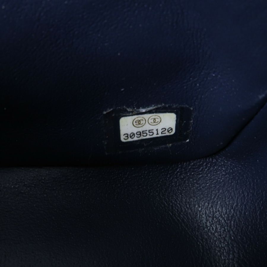 CHANEL 羊皮皮革Classic 17鏈帶肩背袋-7