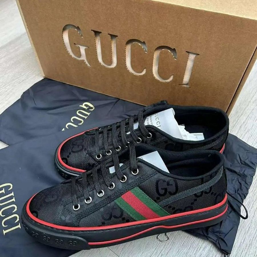 💎Han's house精品服飾💎Gucci 古馳 1977 滿版 GG Off The Grid 尼龍鞋 現貨 29 原價23000 0-2