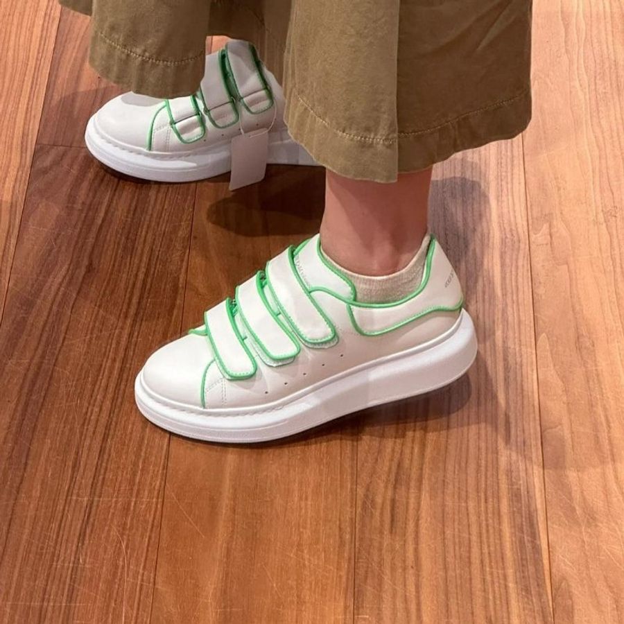 💎Han's house精品服飾💎ALEXANDER MCQUEEN MCQ 皮革鞋 小白鞋 意現貨 36-4